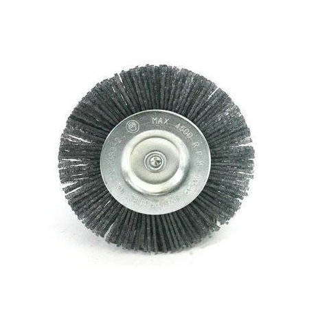 BROSSE EN PLASTIQUE/ALUMINIUM FINE POUR BROSSE POUR JOINTS ELECTRIQUE GRIZZLY SERIE EFB