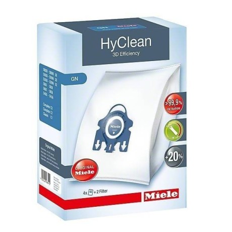 SAC À POUSSIÈRE MIELE GN HYCLEAN 3D - LOT DE 4