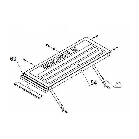 TABLE D'EXTENSION GAUCHE POUR SCIE SUR TABLE