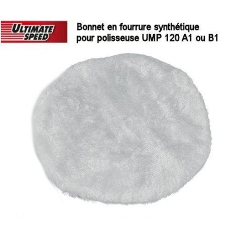 BONNET EN FOURRURE SYNTHETIQUE POUR POLISSEUSE ULTIMATE SPEED