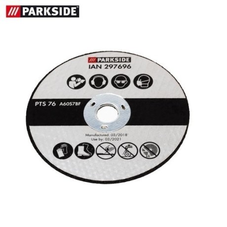 DISQUE DE TRONCONNAGE POUR MEULEUSE PARKSIDE PWSA 12 - REF: 30211074