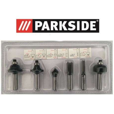 SET DE FRAISAGE POUR DÉFONCEUSE PARKSIDE POF 1200 B2/C2 et POFA 12