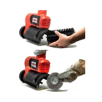 BROSSE DE NETTOYAGE UNIVERSELLE ELECTRIQUE ERB 550 Set pour pierre, béton, joints