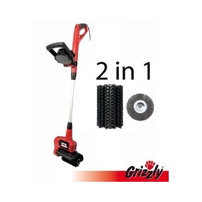 BROSSE DE NETTOYAGE UNIVERSELLE ELECTRIQUE ERB 550 Set pour pierre, béton, joints