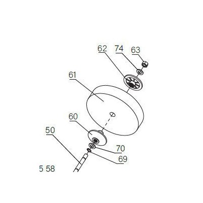 SET DE FLASQUE DE SERRAGE POUR PNTS 250 C2