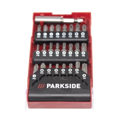 SET D'EMBOUTS POUR PERCEUSE SANS FIL PARKSIDE PERFORMANCE PBSPA 12 C3