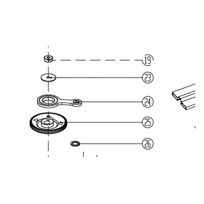 REDUCTEUR POUR TAILLE HAIES PARKSIDE PERFORMANCE PPHSA 40 Li A1 - IAN 376271