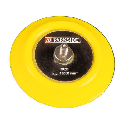 PLAQUE DE POLISSAGE (VELCRO) POUR POLISSEUSE DE CORRECTION PARKSIDE - REF: 91110503