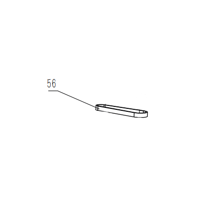 COURROIE DE DISTRIBUTION POUR PONCEUSE A BROCHE OSCILLANTE PARKSIDE PSSO 500 A1 - REF: 91110221